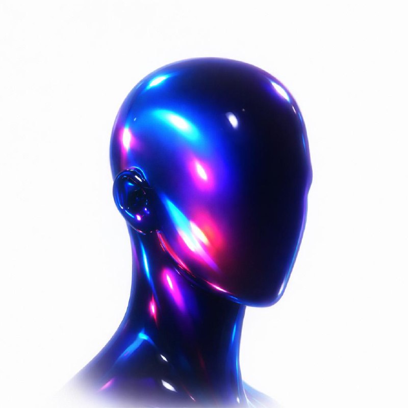 A luminescent AI form